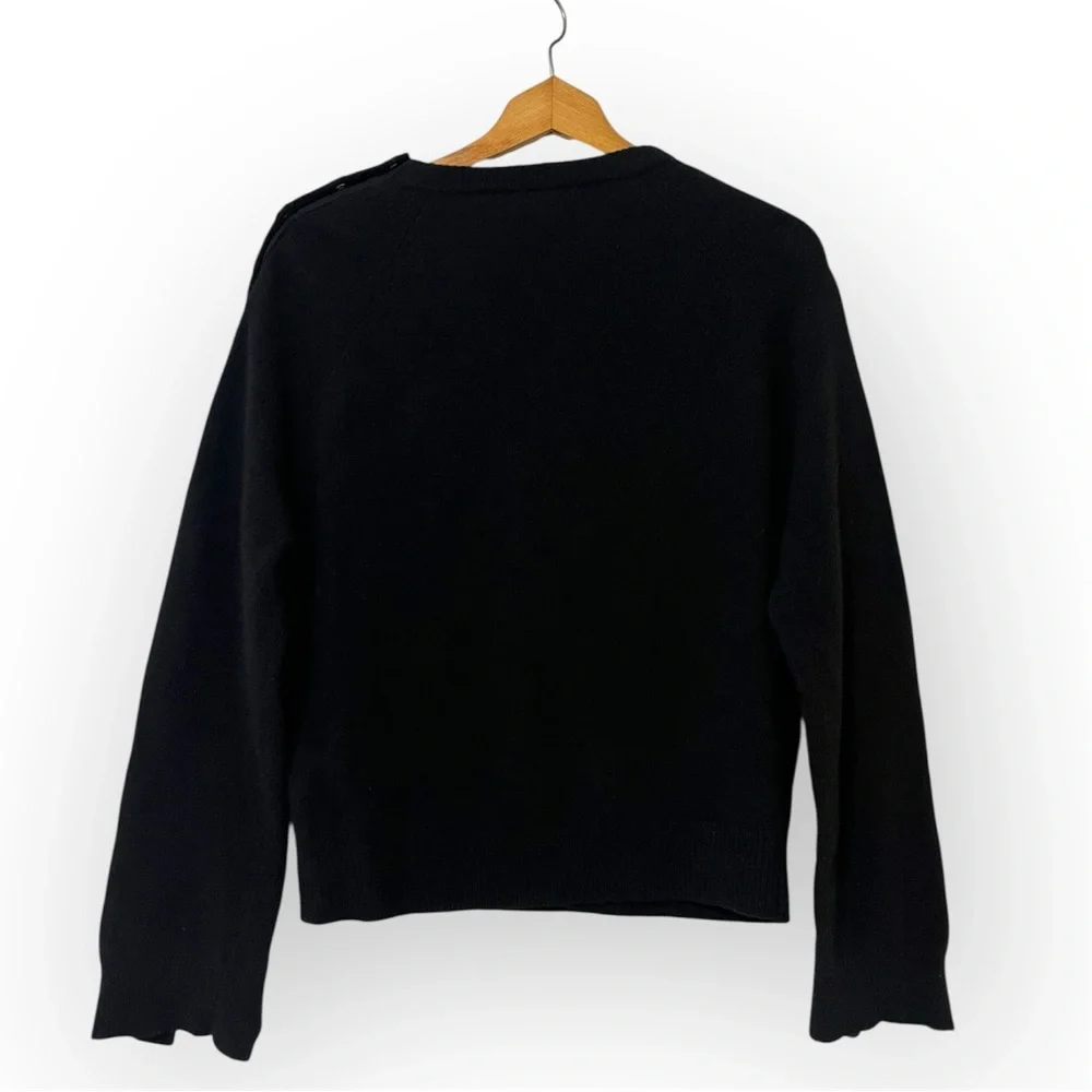 Zadig & Voltaire Justine shoulder button sweater Small - Picture 3 of 9